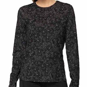 Hang Ten Women's Long Sleeve Rashguard UPF 50+ Sun Tee --NWT